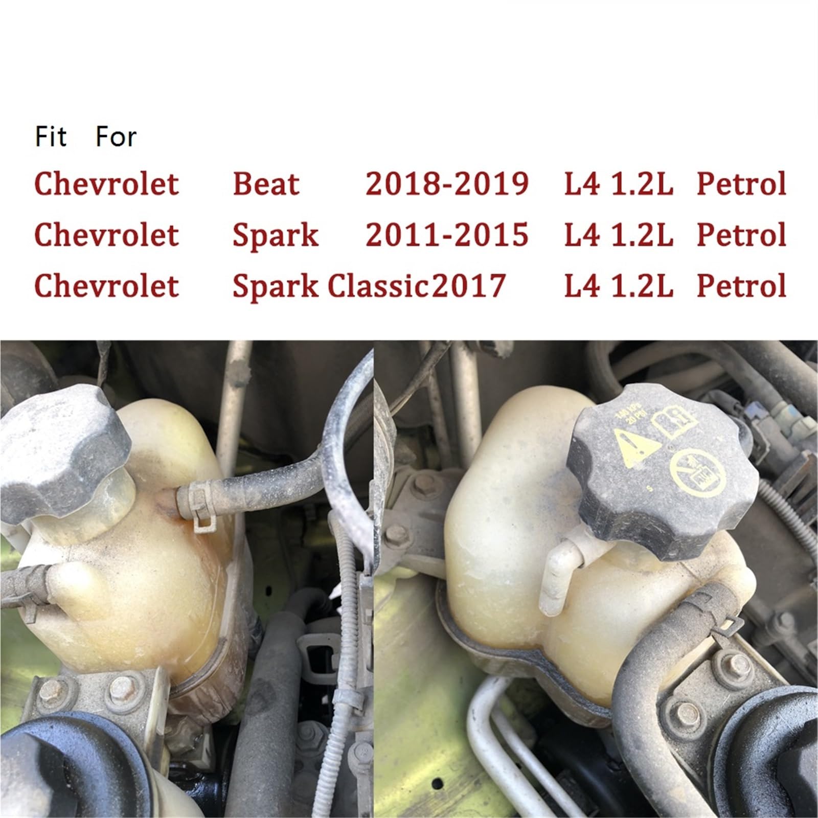 Do Chevrolet Spark M300 Classic Beat Wyrównawczy Płynu Chłodzącego