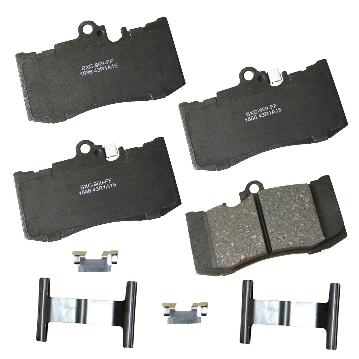 BENDIX SBC1586 Stop By Brake Pad, 4 Pack