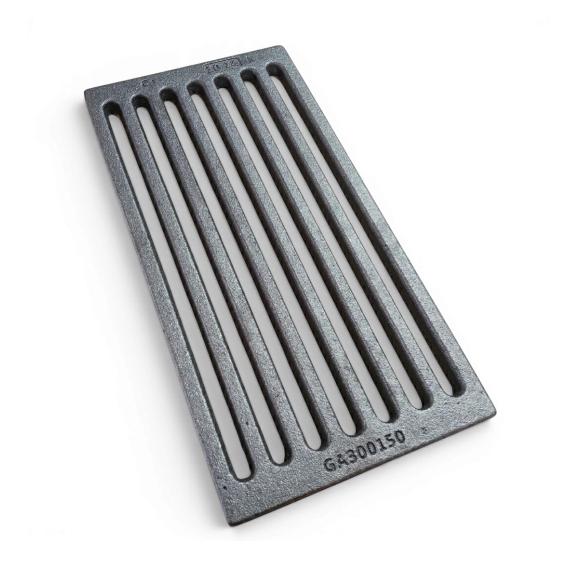 30 x 15 x 1 cm - Griglia per cenere in ghisa | Ottimizza il tiraggio camino | Resistente alte temperature | Facile pulizia, Qualità 100% ghisa by LUNA WAY CAST IRON