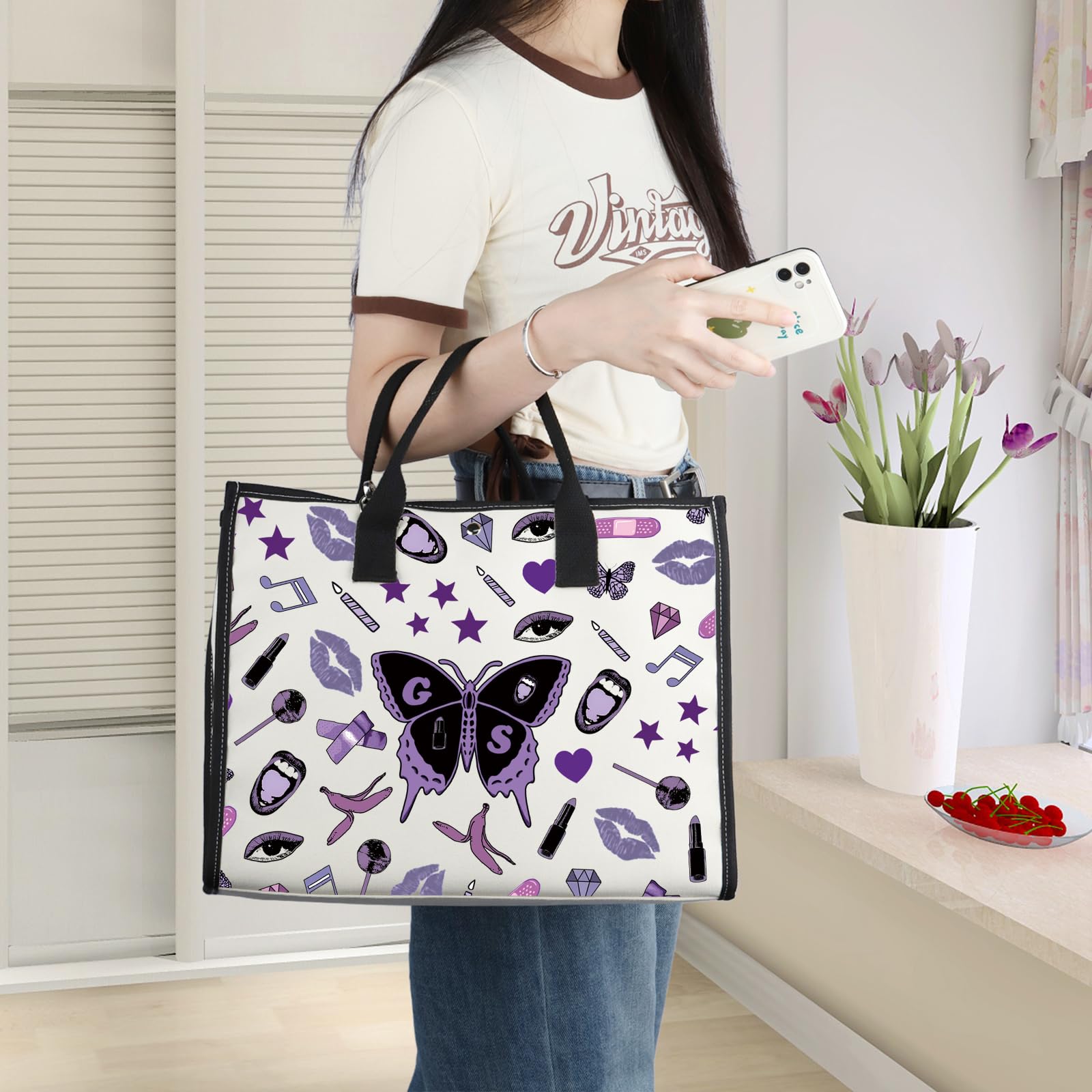 WZMPA Guts Musik-Kosmetiktasche, Sänger-Fans, Geschenk, Album, Make-up, Reißverschluss, Lyric Merchandise