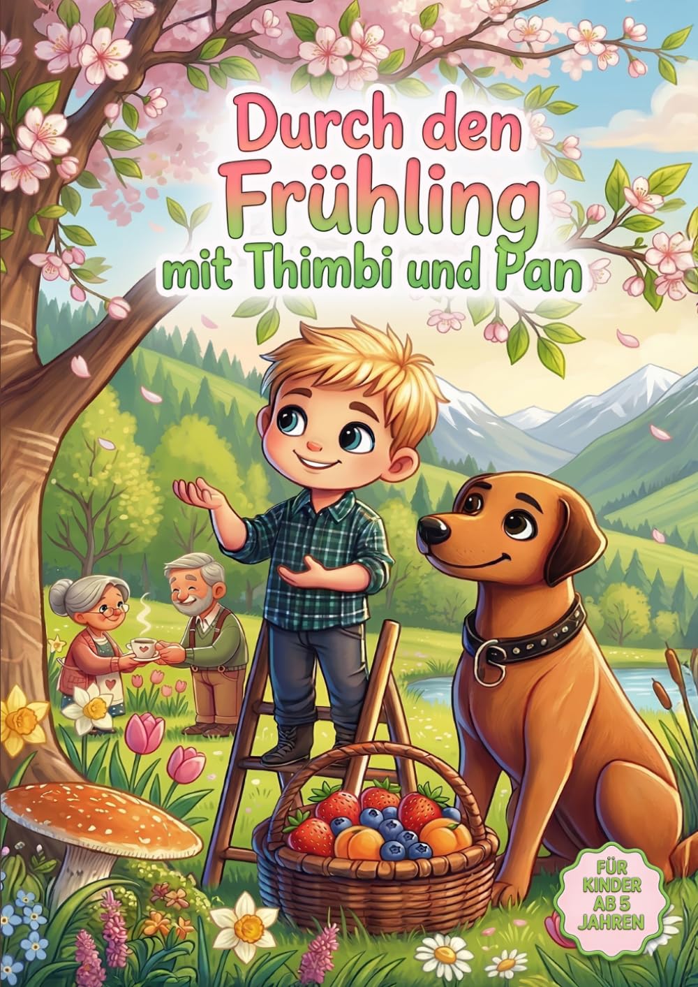 Durch den Frühling mit Thimbi und Pan: Vorschul-Lernspaß ab 5 Jahren: Frühlingsgeschichten, Rätsel & kreative Aufgaben mit Suchbildern, Labyrinthen, ... (Thimbi und Pan – Mitmachbücher für Kinder)