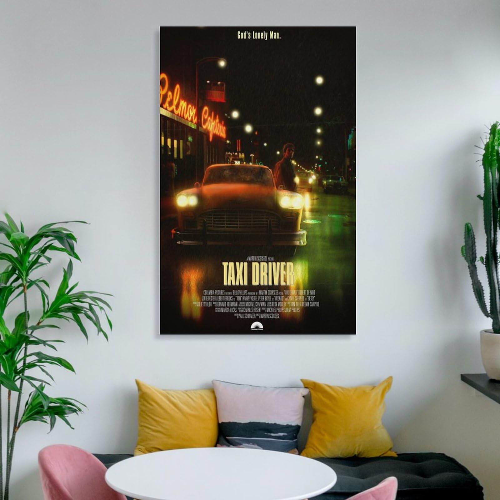 Amazon.co.jp: 映画ポスター タクシードライバー TAXI DRIVER 印刷