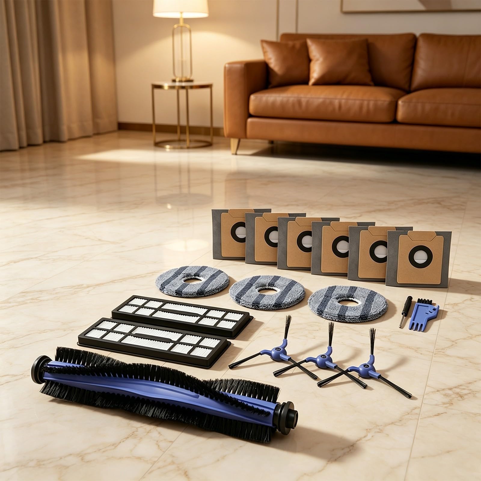 Kit Ricambio per eufy per x10 Pro per omni per spazzola Filtro Mop
