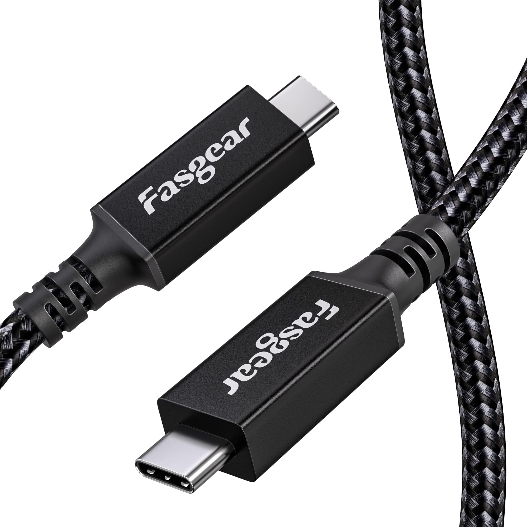 USB 4 Cable: Thunderbolt 4 Cable Thunderbolt 3 Cable 100W Charging 40Gbps Data Transfer 8K Video Type C for Mac-book Pro i-Pad Pro Mac Mini M1 External SSD Hub Docking Monitor eGPU (1m)