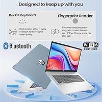 Vista 7 de HP Computadora portátil Copilot AI Business con pantalla táctil de 17.3 pulgadas, CPU AMD Ryzen de 6 núcleos de 12 hilos, 32 GB de RAM, SSD de 2 TB