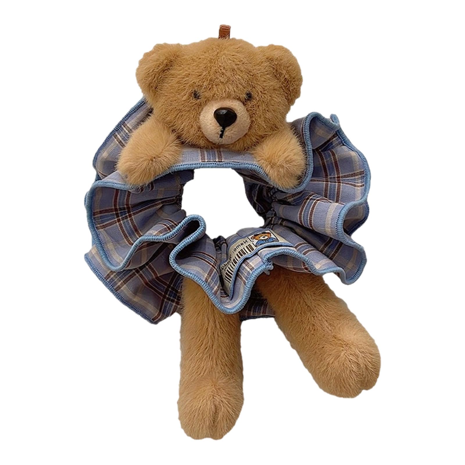 Fentency Hairband Bear Design Elastic Hair Tie For Gentle On Hair Stretchy Ponytail Holder For Daily Use