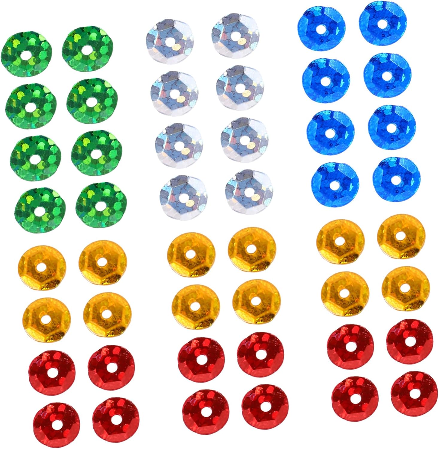 1pack Sequins for Jewelry Clothing Making Craft Supplies for Handmade Decorations and Embellishments