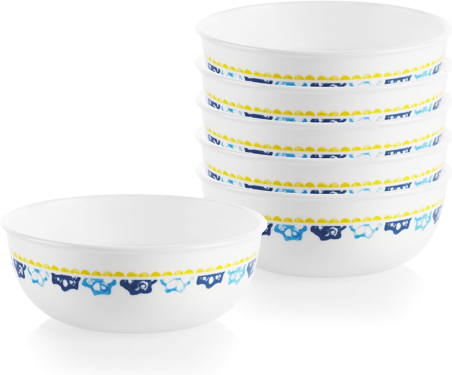 Corelle Chip Resistant Dinnerware Set, 6-Piece, Boho Daydream