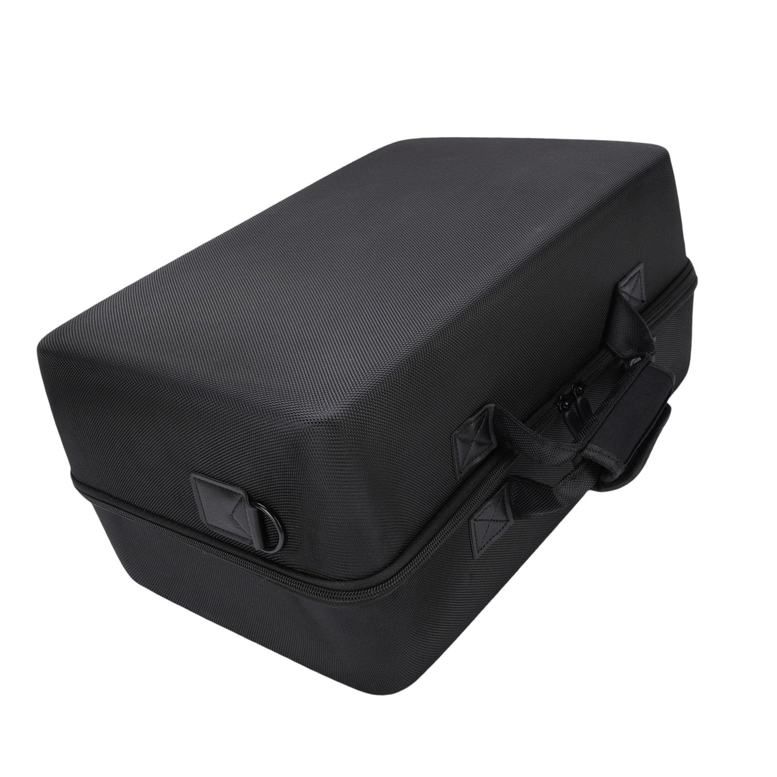 EIMSOAH Estuche de Transporte de Carcasa Dura para Consola Bolsa de Almacenamiento Protectora Duradera para Controladores Cables de Auriculares para Viajeros y Jugadores Negro (Negro)