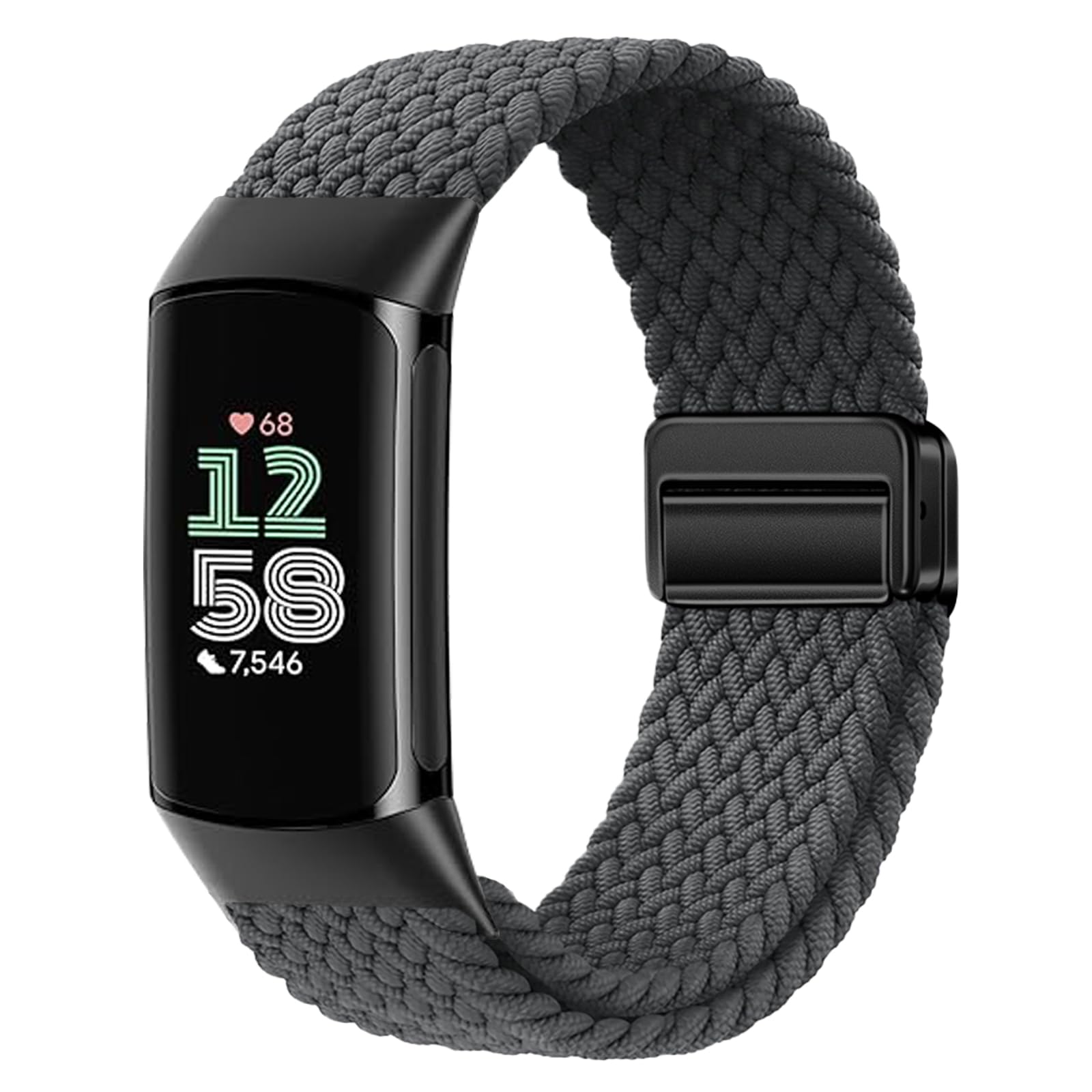 Fitbit Charge 6/5 Bands - Soft Braided -12 Fitbit Charge 6/5 Bands - Soft Braided -12