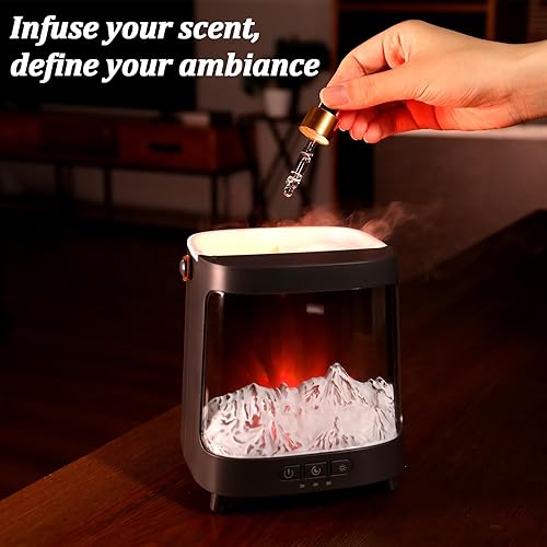 Miniatura 4 de Difusor de aceite esencial para el hogar, humidificadores de dormitorio, aroma de aire, aromaterapia, máquina ultrasónica, temporizador pequeño,