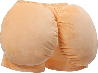 KUOIN Fake Booty Butt Cheeks, Granny Old Lady Costume for Women Cosplay Accessories