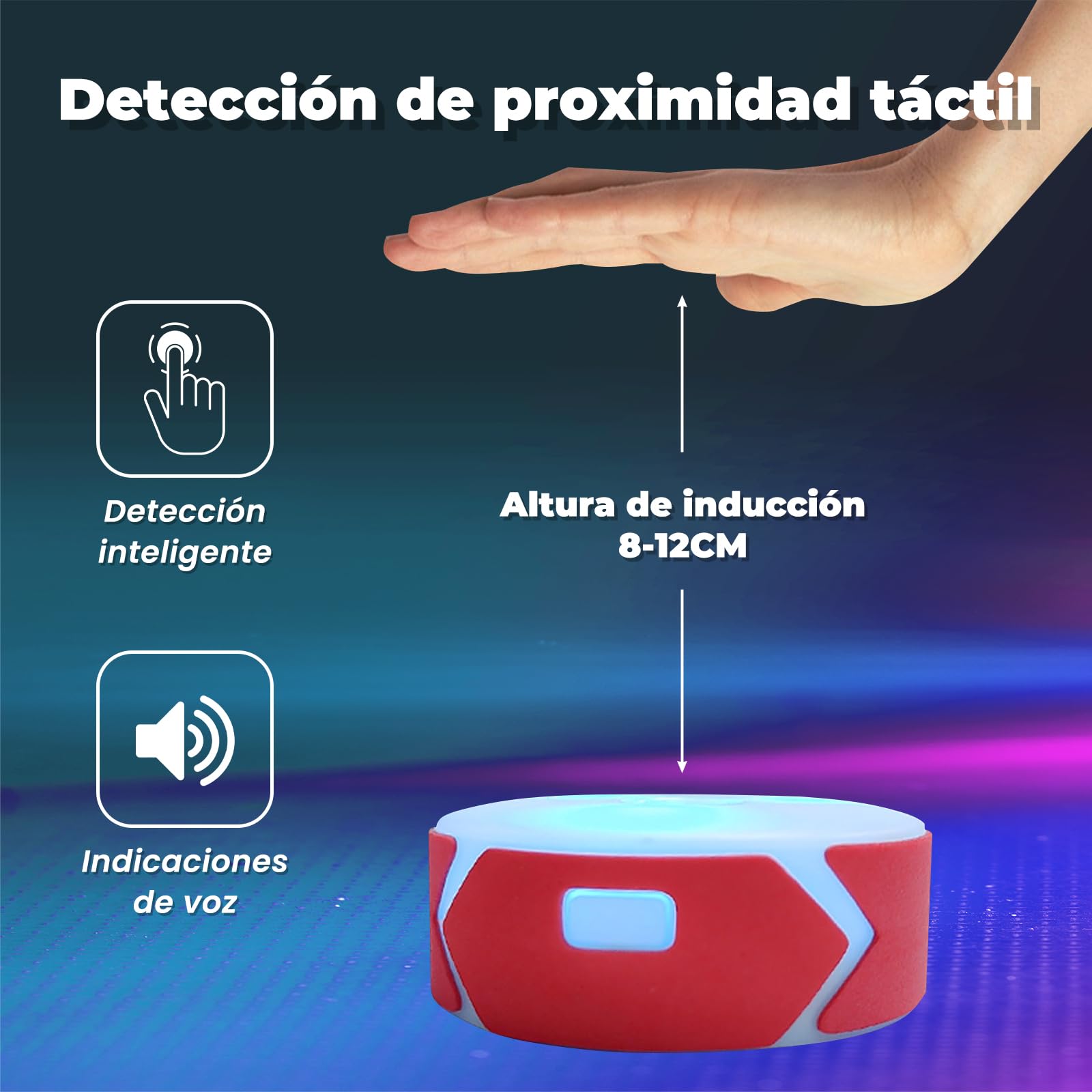 4X Lampes D'entraînement de Réaction avec 4 Lumières D'agilité Sportives Multifonctionnelles pour La Course, Le Football, Le Fitness, Le Saut,