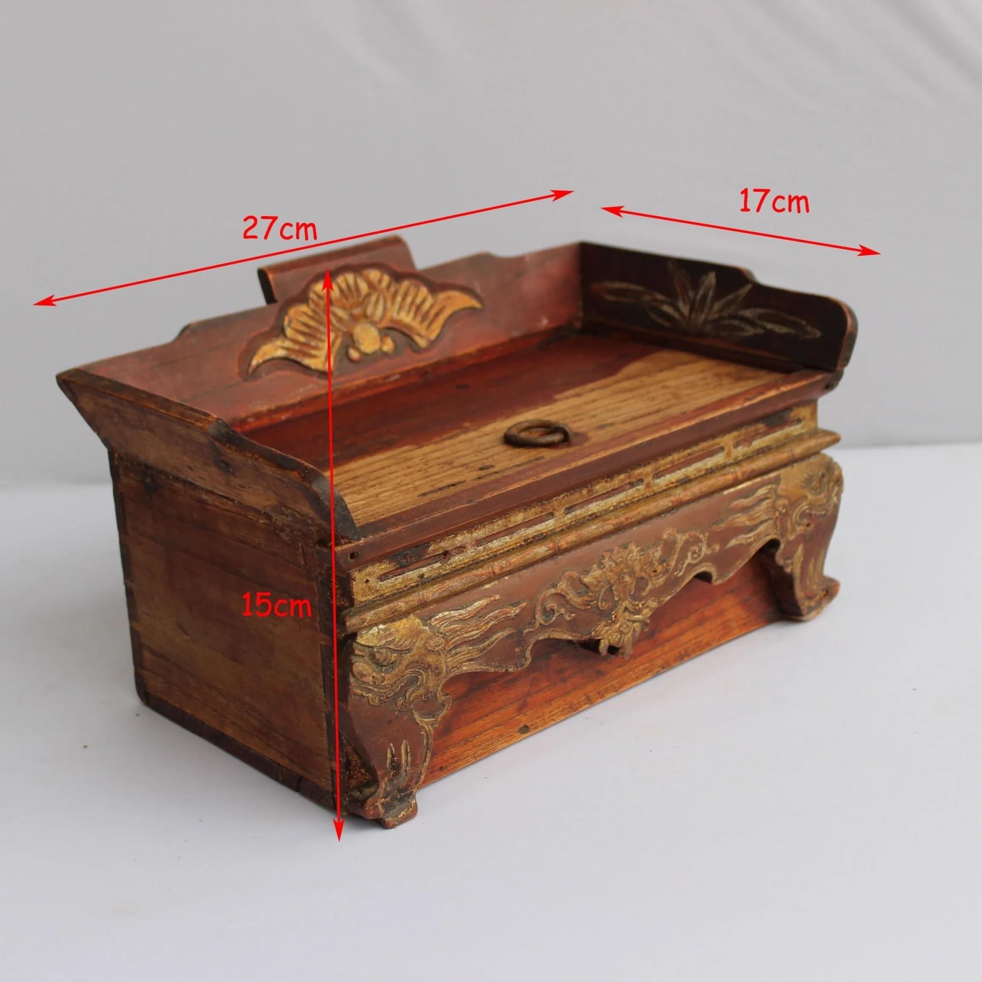 Schmuckkästchen Kosmetikkoffer, Antike Alte Kosmetikbox Makeup Organizers