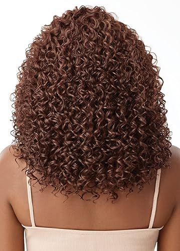 Miniatura 4 de Outre Peluca de encaje frontal HD 13x4 DOMINICA de 16 pulgadas (3drff especias cajún)