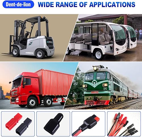 Miniatura 7 de 45A Conecte rápido Baterías Conector de batería Conectores modulares Desconexión rápida (30PCS)