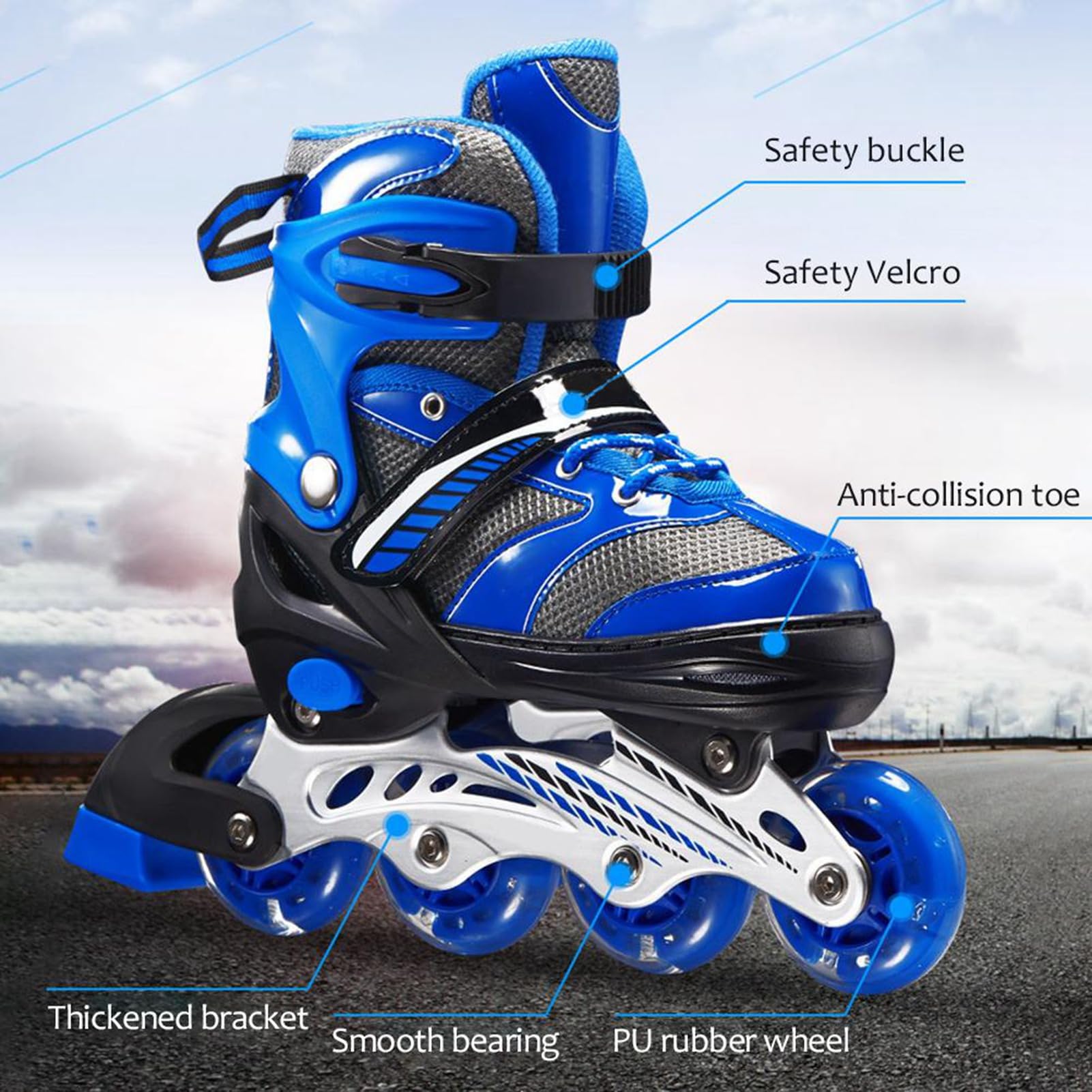 Fila J-One Verstelbare Inline Skate