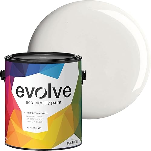 Miniatura 33 de EVOLVE Pintura e imprimación: Respetuoso con el medio ambiente, bajo brillo con cobertura de una capa para superficies interiores y exteriores