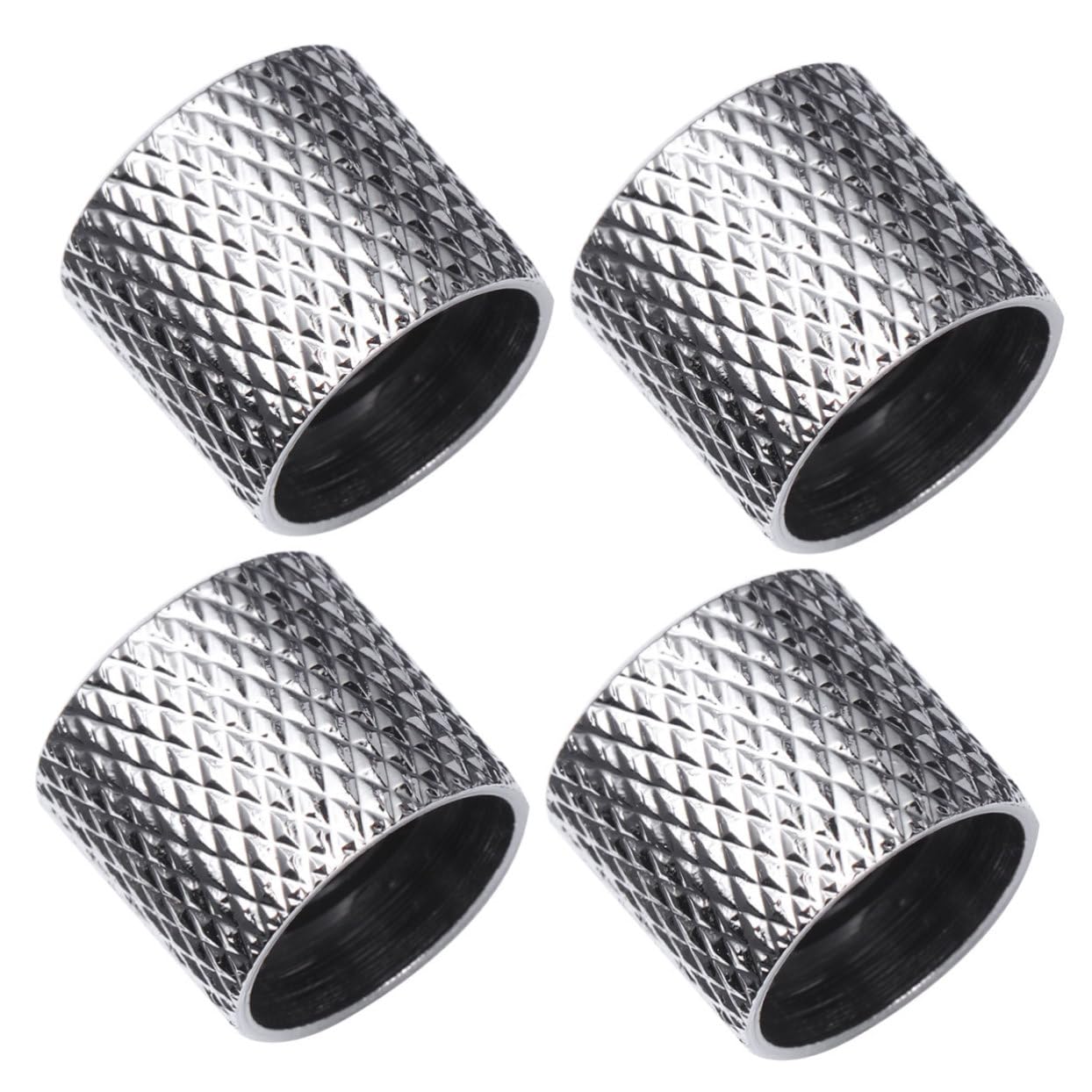 ibasenice Tone Control Knobs Dome Guitar Volume and Tone Knobs Replacement 4pcs Set Guitar Parts