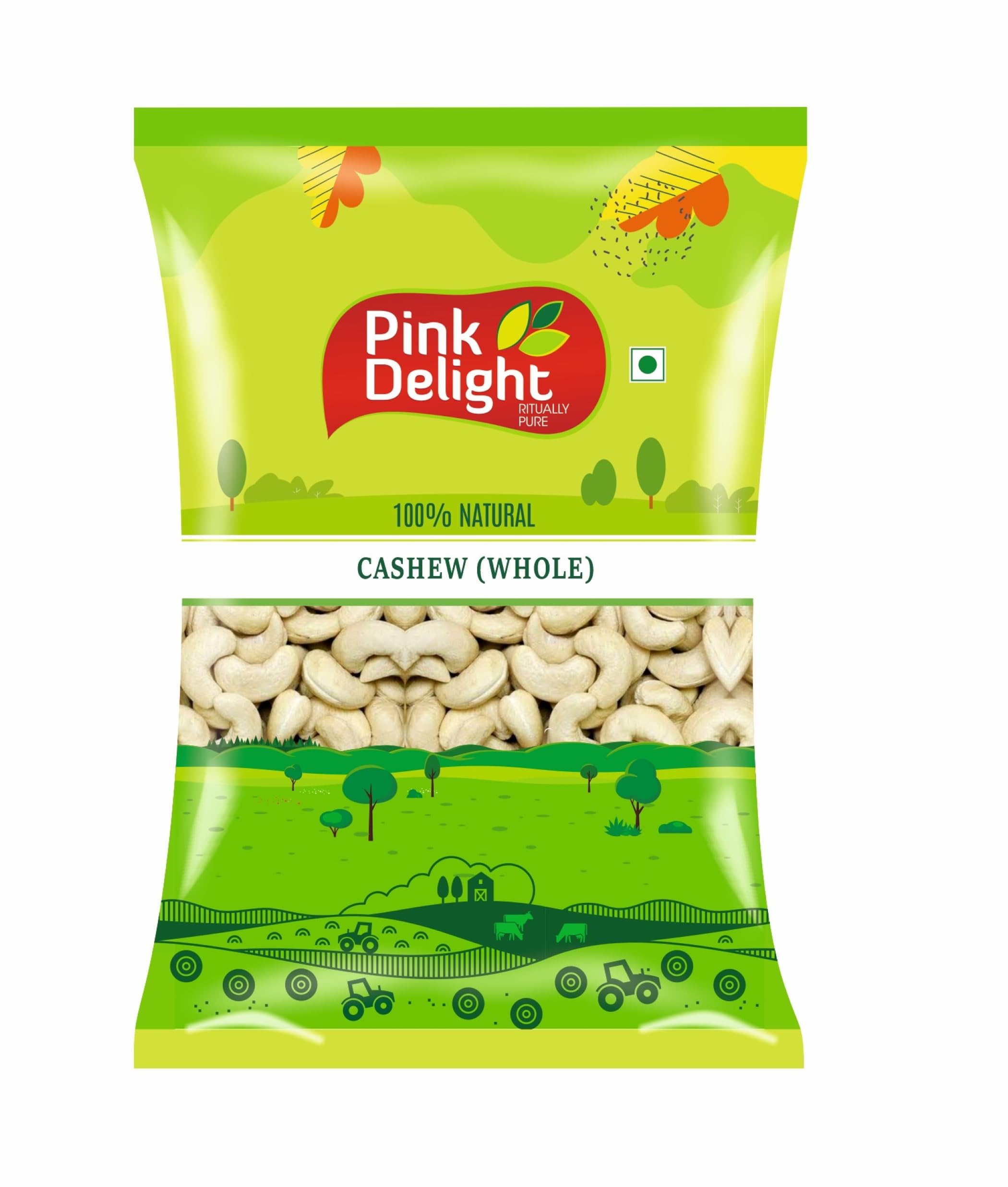 Pink Delight 100% Natural Premium Whole Cashews 400 gm | Whole Crunchy Cashew | Premium Kaju Nuts Dry Fruit | Nutritious & Delicious | Gluten Free & Plant Based Protein (B0CBRKT55W) Amazon Price History, Amazon Price Tracker
