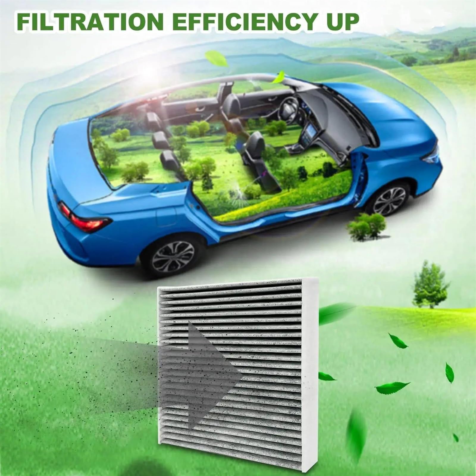 Filtro abitacolo a Carboni Attivi per Mini Countryman R60 e Cabrio R57 2008-2010 2014 64319127516