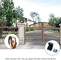 Vista 2 de QIACHIP Interruptor de control remoto inalámbrico universal de 433 MHz, CC 12 V, 1 canal, módulo receptor de relé, transmisor RF, palanca momentánea