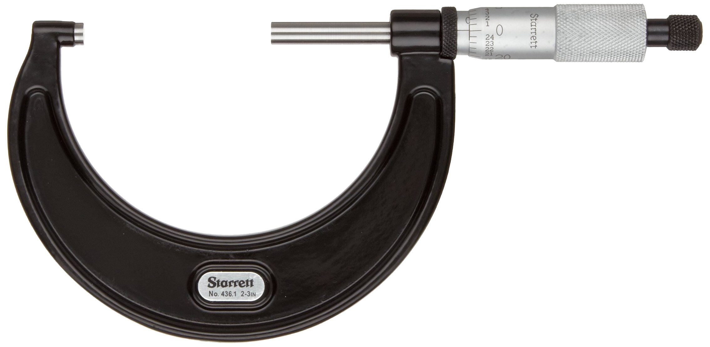 Micrometro Exterior Starrett para control de calidad en talleres 2-3" 3