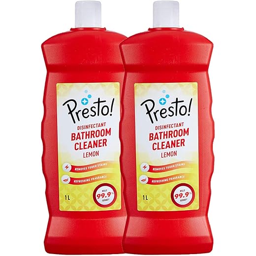 Presto Lemon Disinfectant 2L - Kills Germs