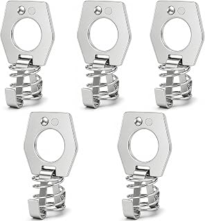RV Water Heater Door Cover Latch-Stainless Steel Twist Cam Lock Replacement | Metal RV Hot Water Heater Fastener for Travel Trailer Camper, Wide Grip for Easy Installation, Keep the Exterior Panel Secure