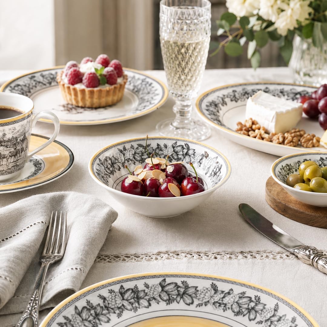 Amazon.com | Villeroy & Boch Audun Ferme Collection Small Dessertl