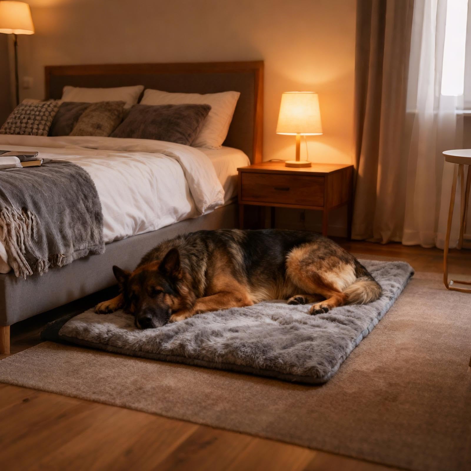 Grande Cuccia Morbida per Cani Comfortevole Grande Cuscino Antiscivolo per | Materassino Da Per Gabbia E Cuccia per Casa Dormitorio Appartamento Soggiorno Balcone