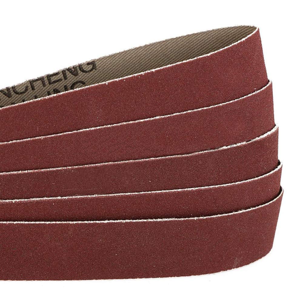 10 pièces de papier for ponceuse à bande 25x760mm