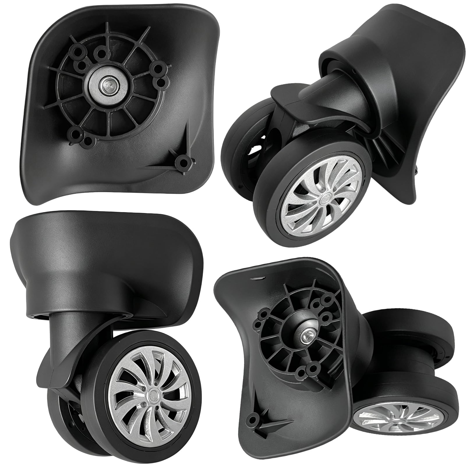 Photo 1 of Tobeso-Nuoze Duel Spinner Luggage Wheels Replacement Kit