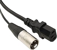 Vista 2 de Elite Core Cable de altavoz alimentado de 25' XLR+AC PA25