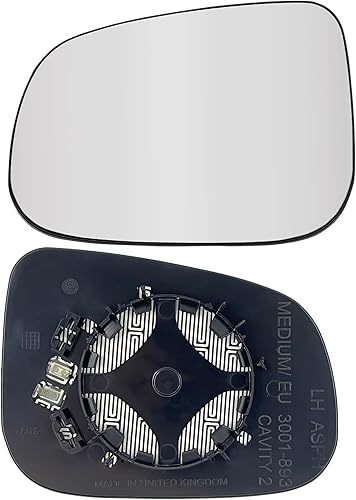 Espejo calefactable para el lado del conductor S60 compatible con Volvo S60 2012-2017 2012-2016 Volvo S80 2015-2018 Volvo V60 con soporte trasero