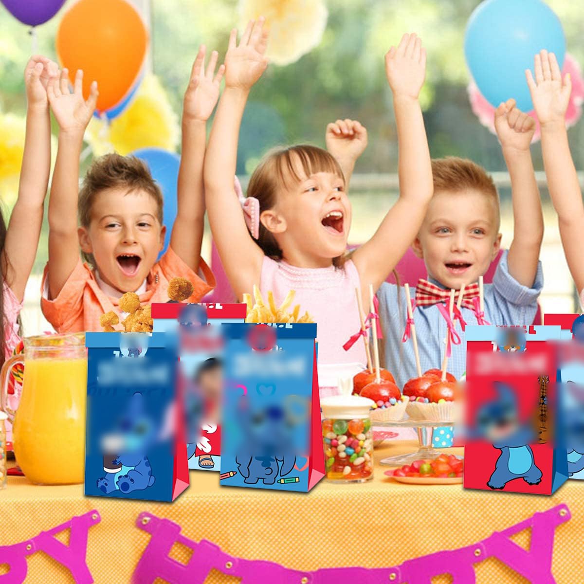 12 Sacs Cadeaux Pat' Patrouille Pour Anniversaire Enfant – Sacs En Papier Colorés Avec Anses, Idéal Fête, Bonbons Et Petits Jouets
