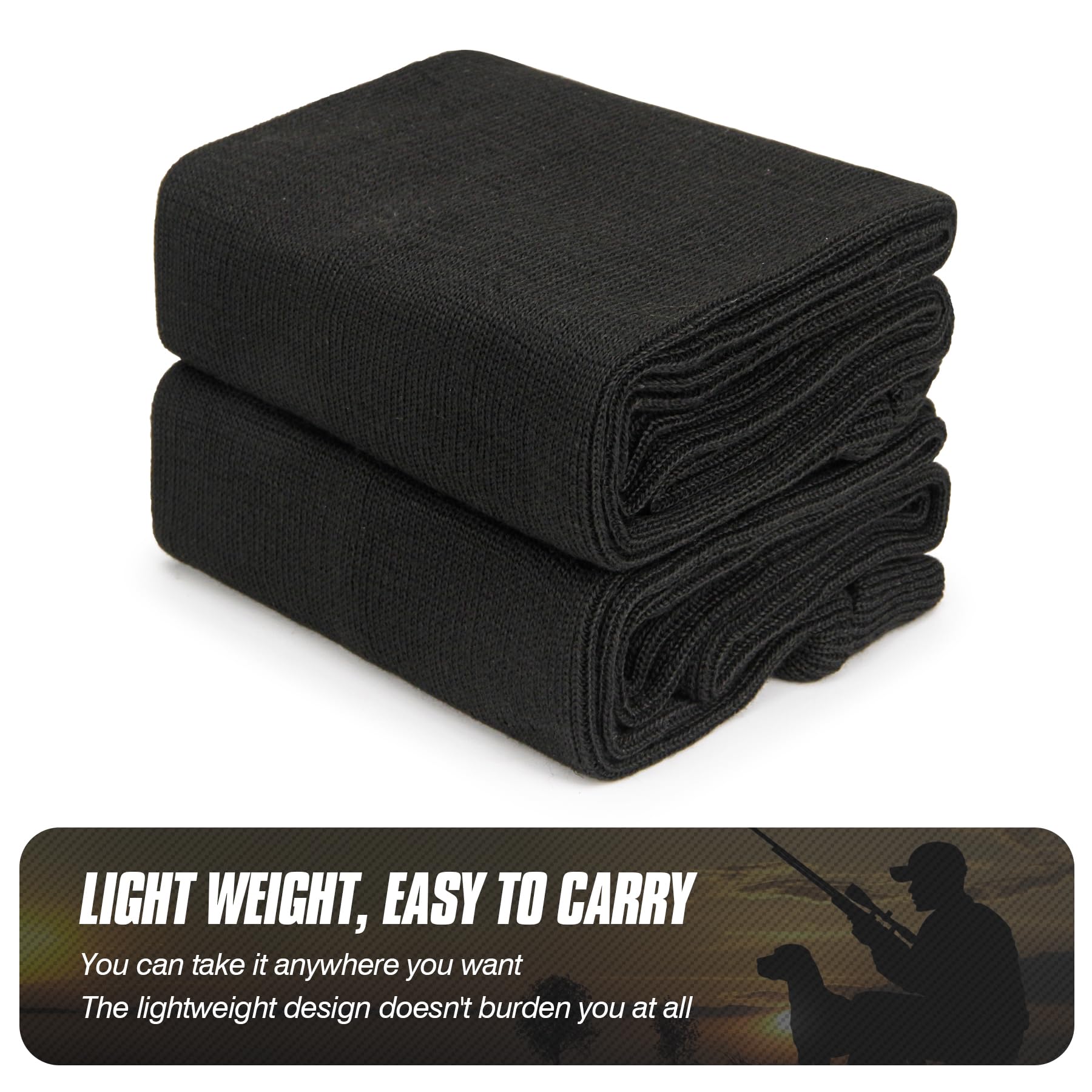 VicBre Extra Ancho Silicona tratada Rifle Protector,119,4 x15,2 cm Funda para Rifles y escopetas con visores