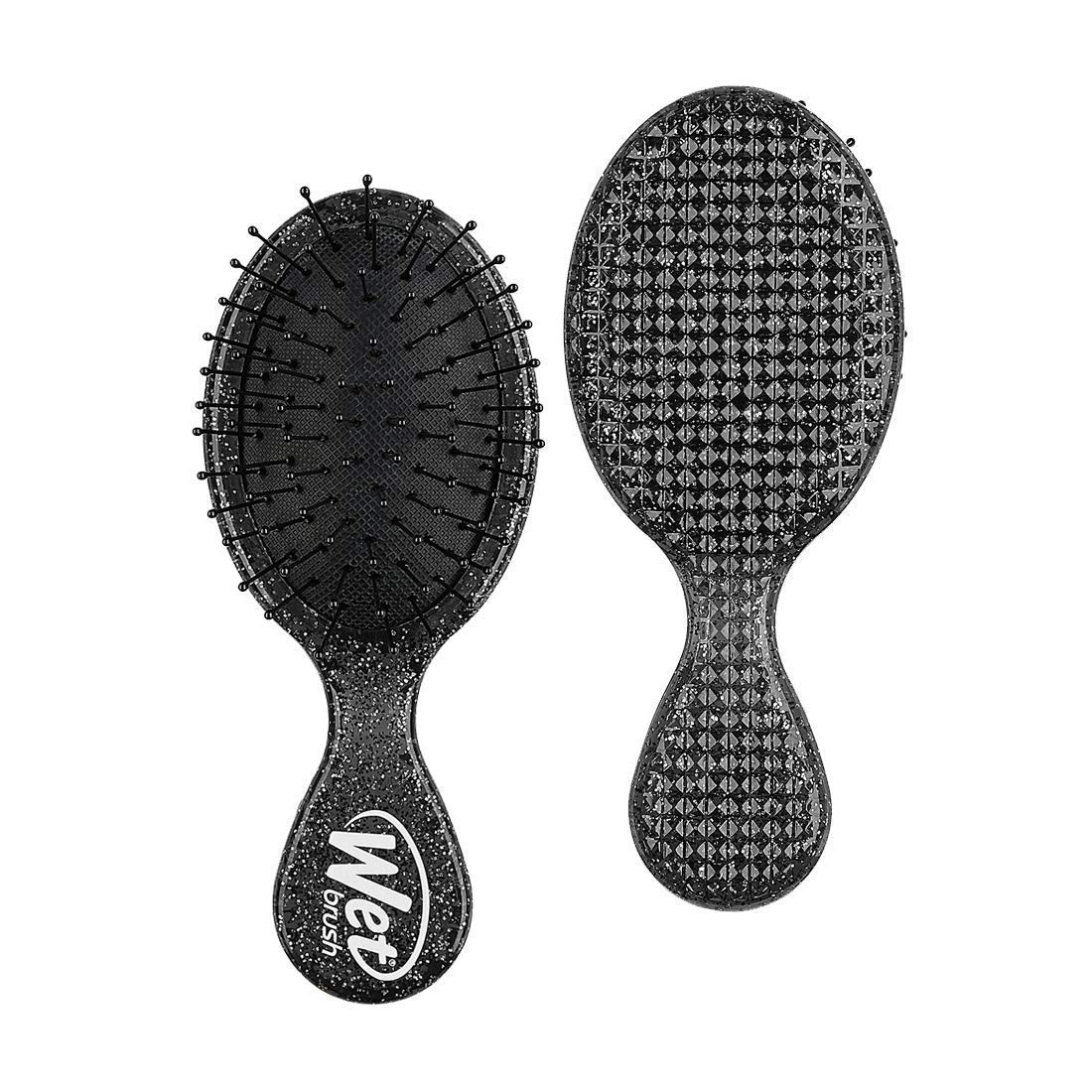 Wet Brush Mini Detangler Rock N Roll Black Glitter