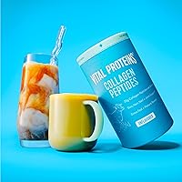 Vista 2 de Vital Proteins Péptidos de colágeno en polvo, promueve la salud del cabello, las uñas, la piel, los huesos y las articulaciones, sin sabor 9.33 onzas