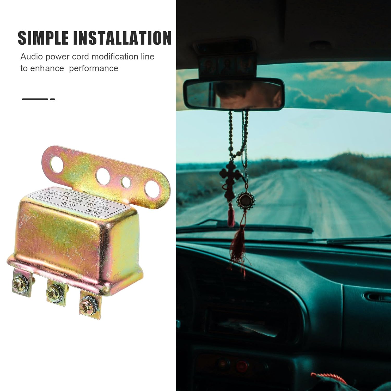 Truck Horn Relay Automotive Relay 12v for Car Wide Application Range and Dependable Alert System