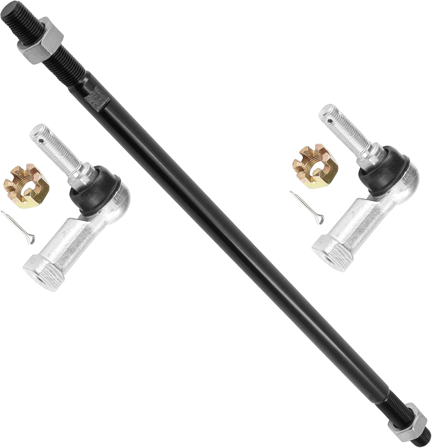 Caltric Tie Rod and Tie Rod End Compatible with Can-am Outlander 650 / Outlander Max 650 2013 2014 2015 2016 2017 2018