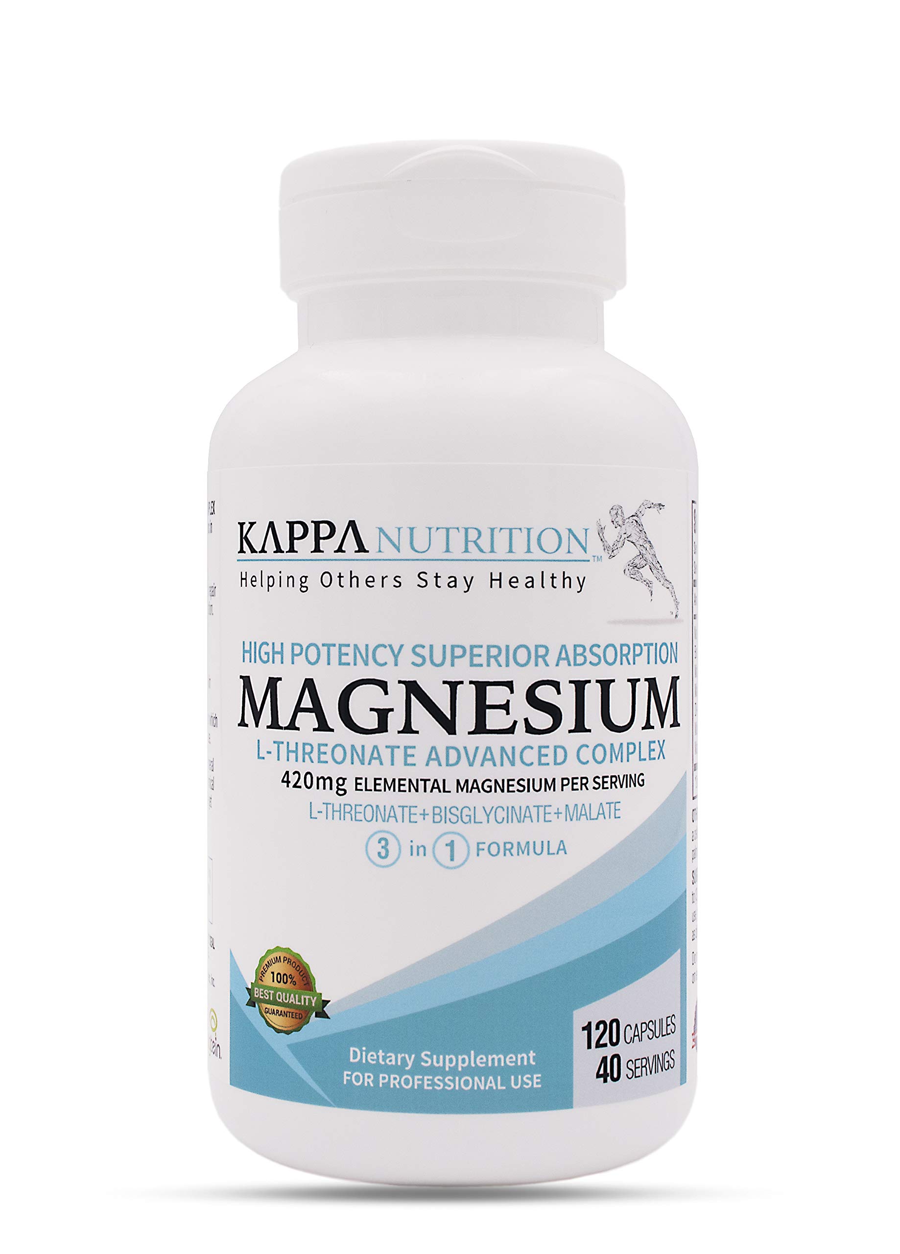 (120 Capsules), 2,253mg Per Serving, Providing 420mg Elemental