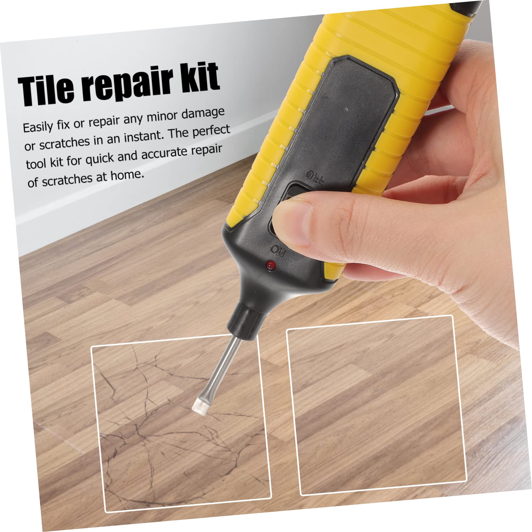 IMIKEYA Kit di Riparazione Pavimento in Vinile e Parquet, Blocchi di Cera 11 Colori, Riscaldamento Rapido per Graffi su Mobili e Pavimenti | Blocchi Cera, Abs, 11 Colori, Restauro Rapido Riscaldamento, per Mobili e Superfici Danneggiate