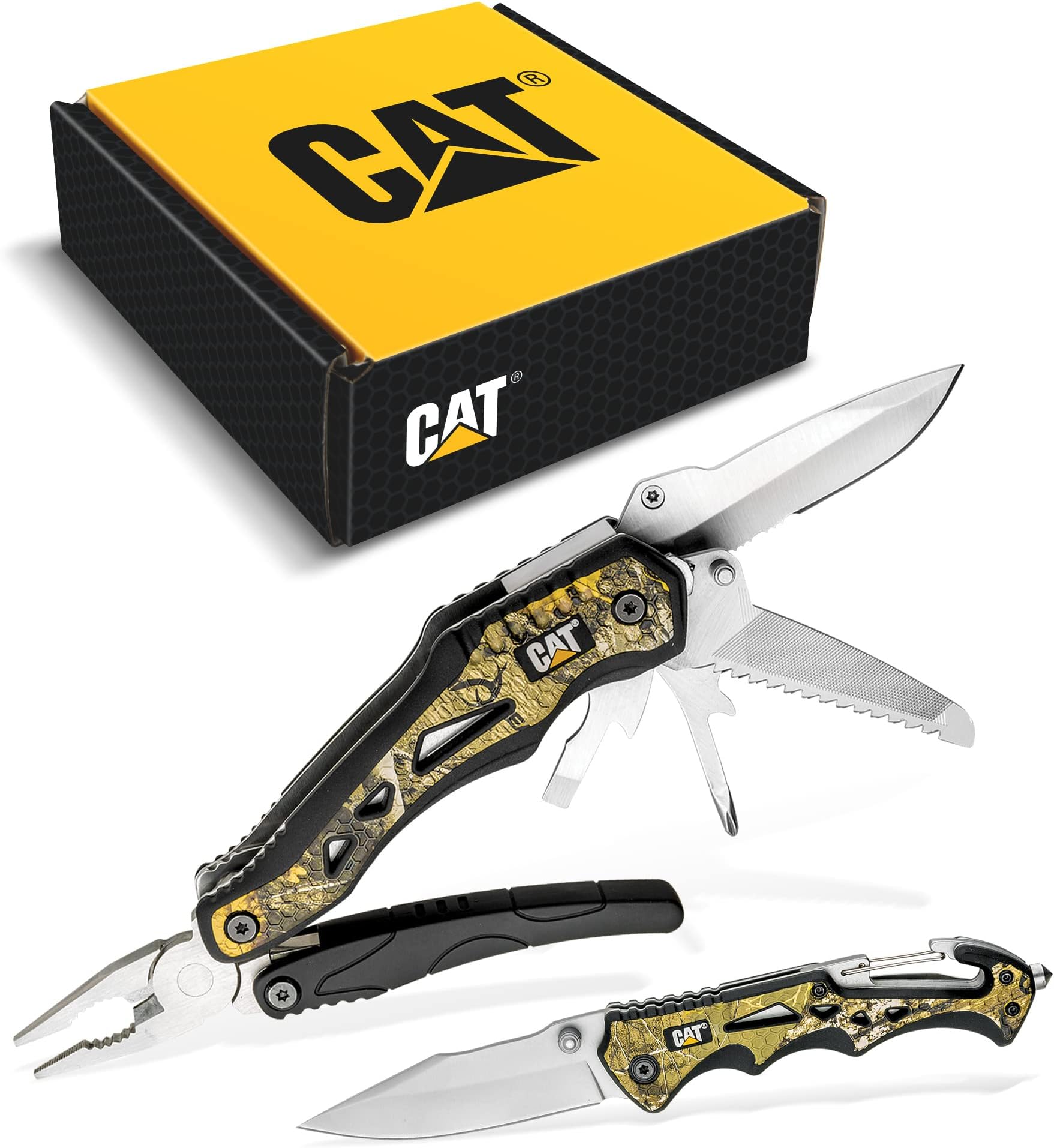 Cat 2 Pc. Multi-Tool and Knife Set
