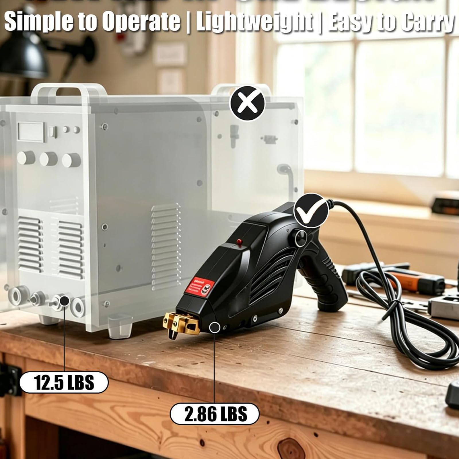 Scolpitore Pneumatici Elettrico 400 W, Riscolpitore Portatile con 20 Lame