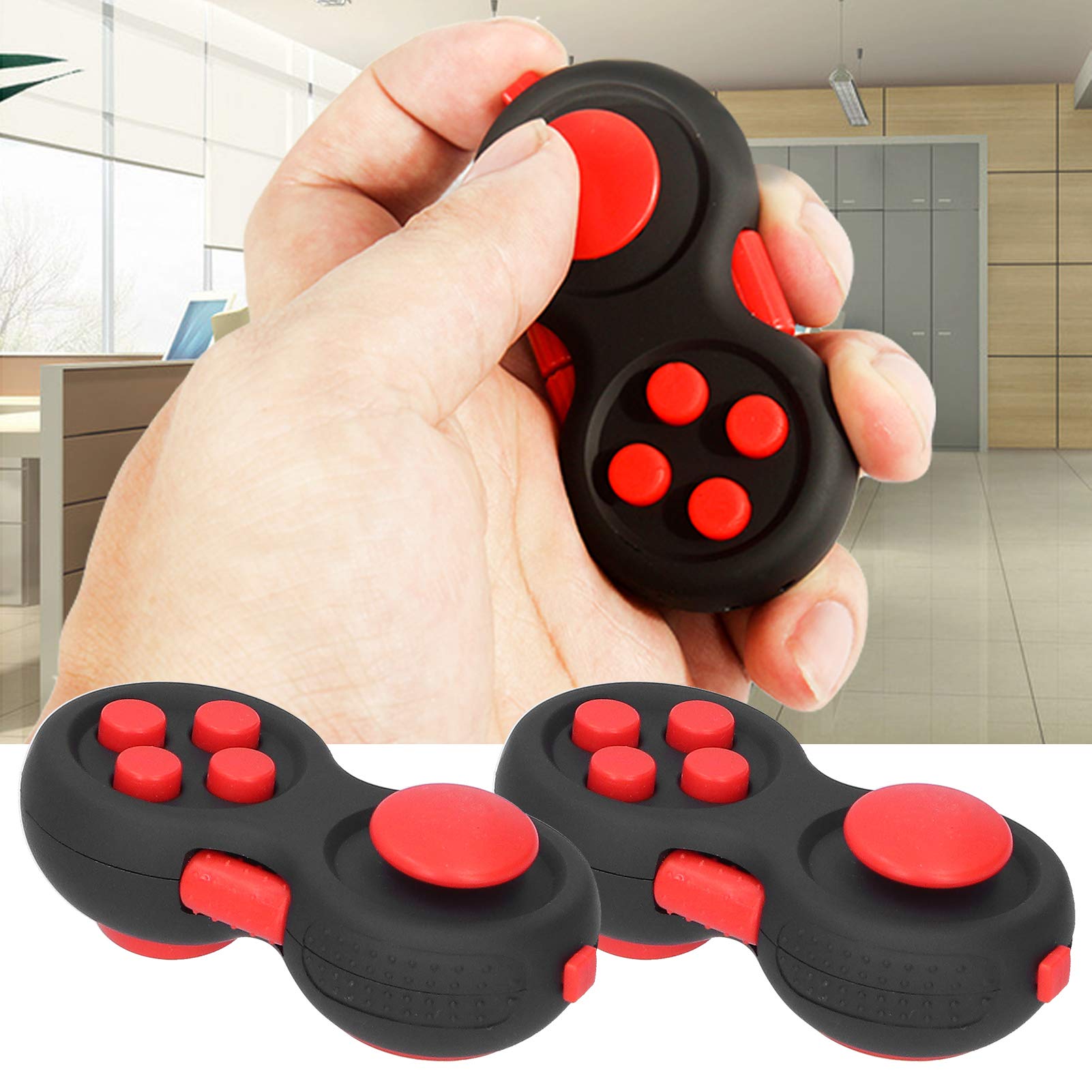2pcs Skin Picking Pad Mini Handheld Fidget Toy Stress Reducer