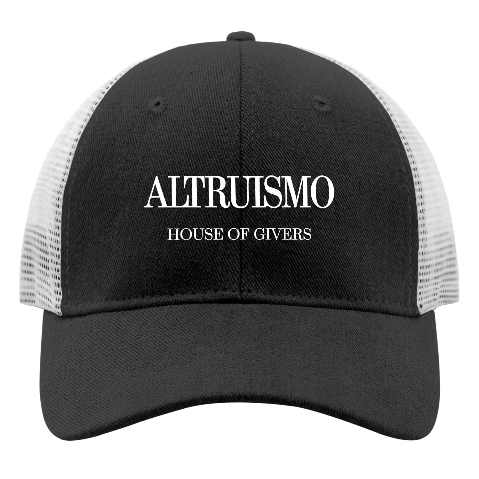 ALTRUISMO House of Givers caps Mens Outdoor hat AllBlack Womens Hats s for Boyfriends Cycling Hat