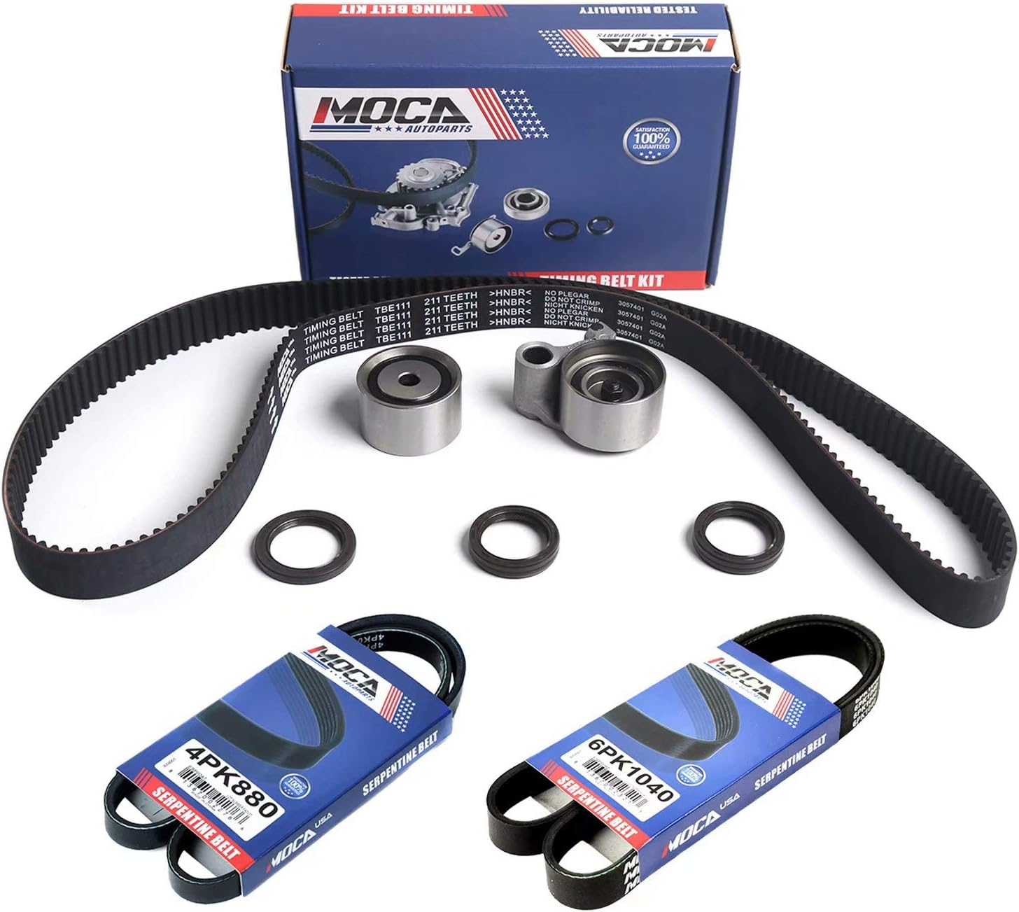 MOCA Timing Belt Kit with Hydraulic Tensioner Adjuster Fit