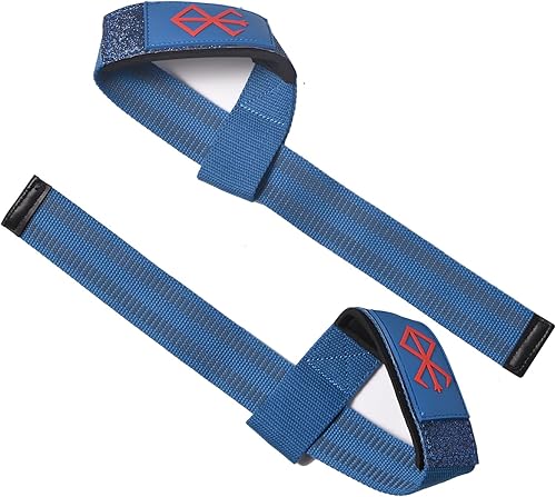 Miniatura 7 de Berserk Anime - Correas de levantamiento de pesas (1 par) - Correas de muñeca para levantamiento de pesas - Correas de levantamiento de pesas para