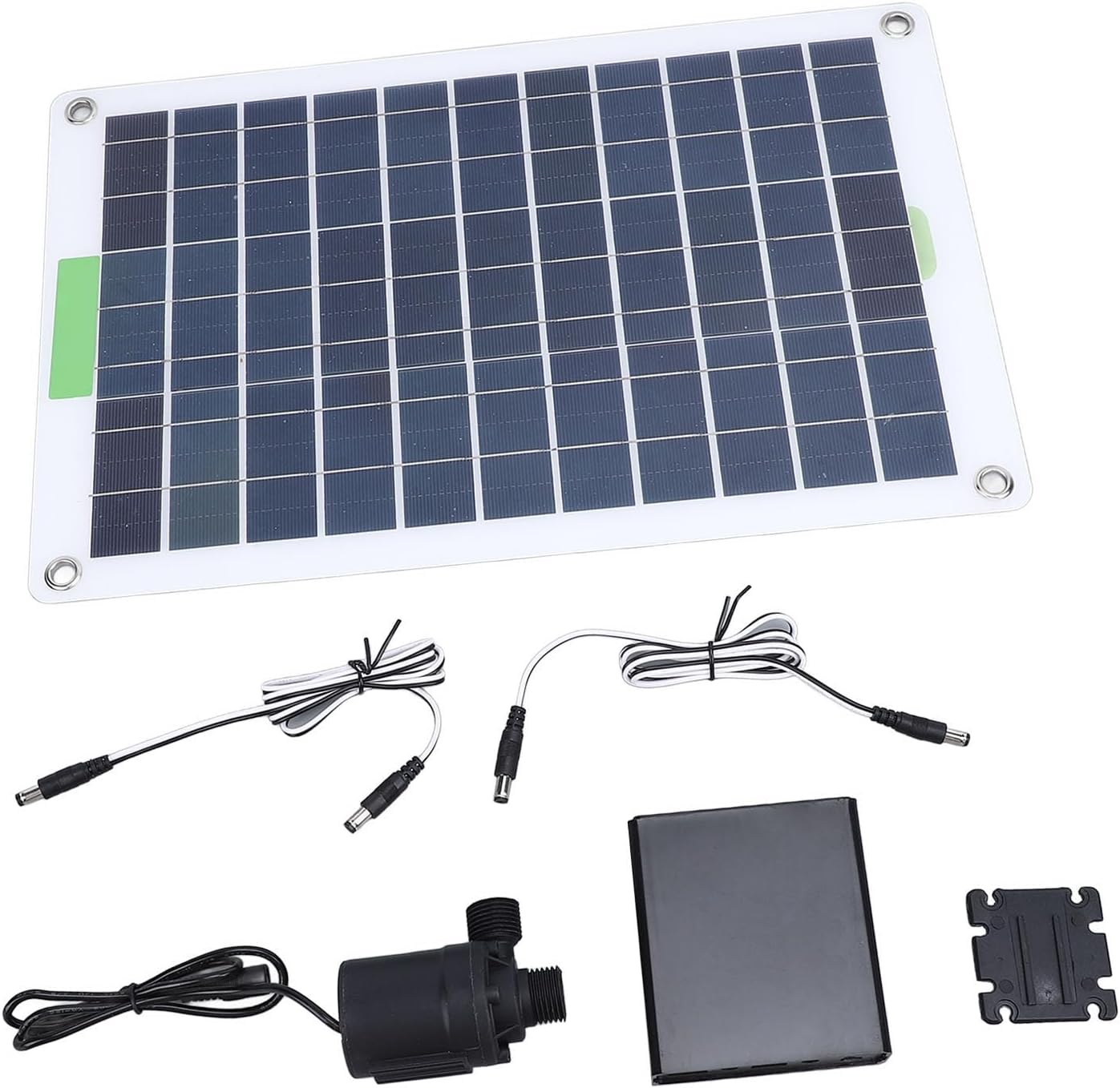 Solar, 16.4FT with 100W Solar Powered Solar Water Fountain Solar Fountain Pump for Pond, Fish Pond, Wildlife Garden, Waterfall, Hydroponics
